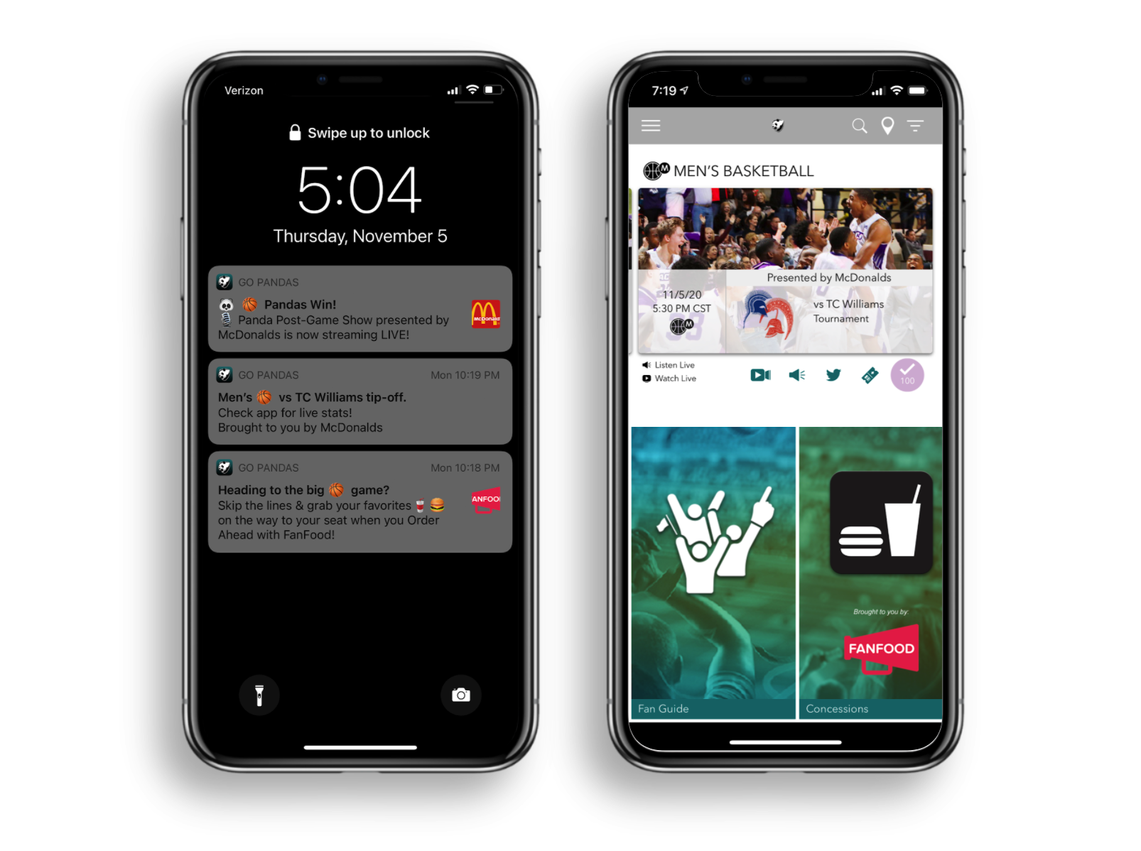team app updates
