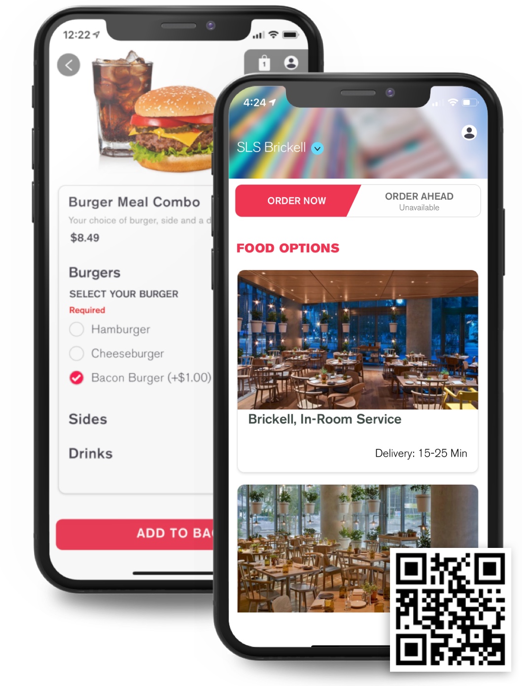 fanfood consumer app for hotels